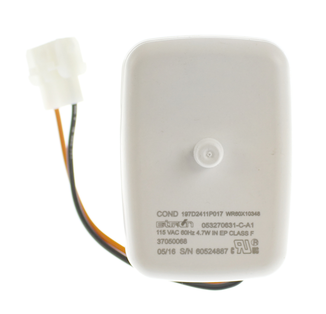 WG04F09248 - Genuine OEM GE Refrigerator Condenser Fan Motor, 4.7W/115V